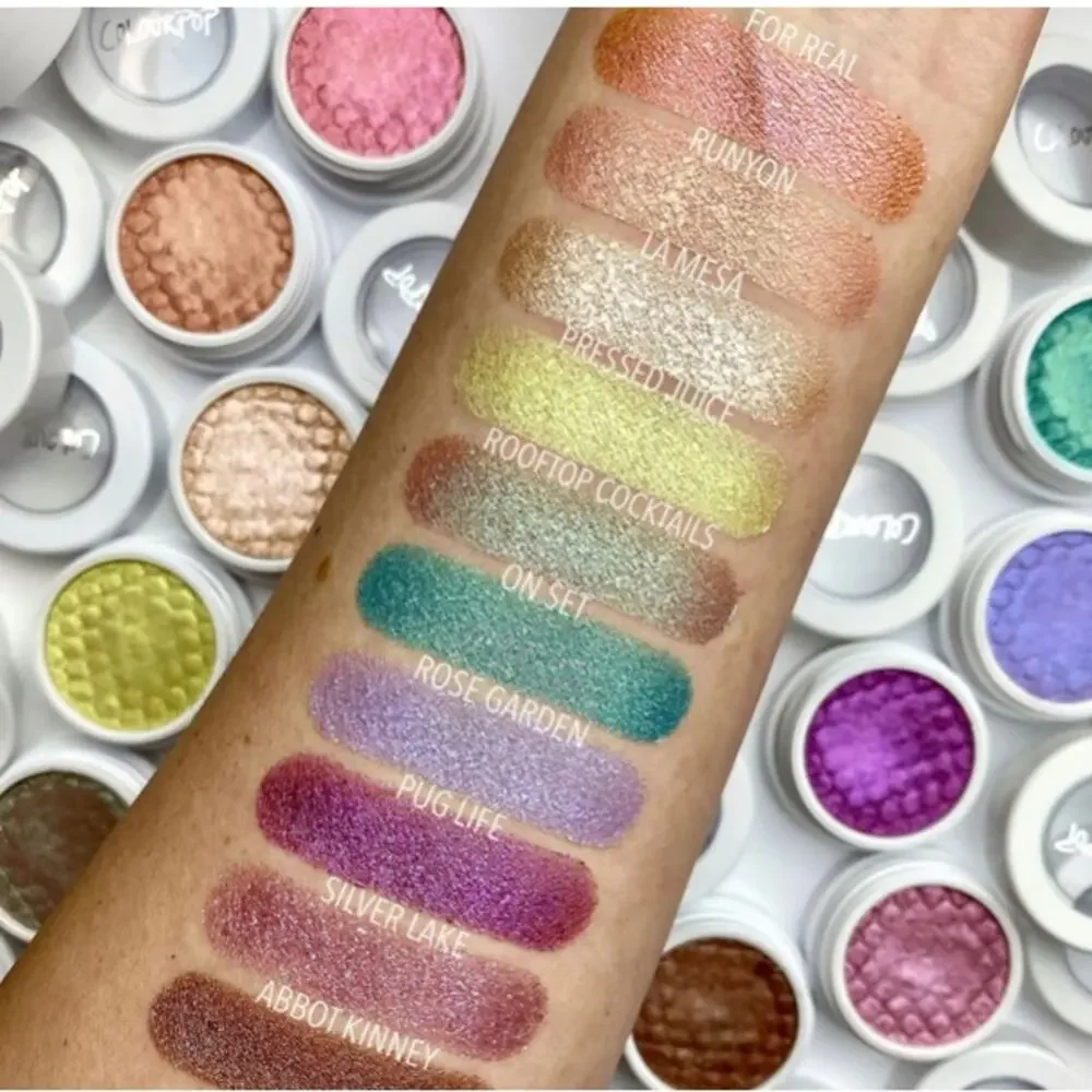 NEW Colourpop Super Shock Eyeshadow Single FOR REAL Pink Metallic Shimmer